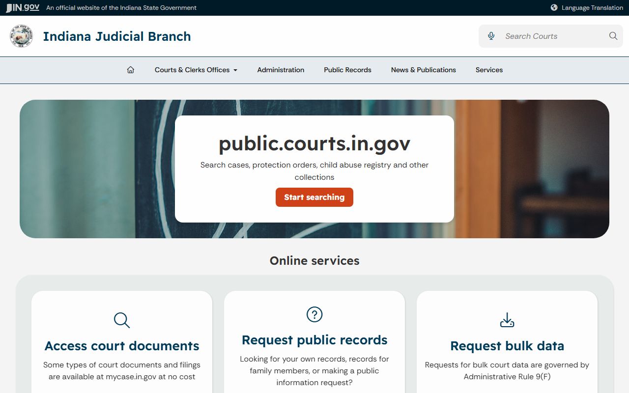 Grant County court records Indiana public records hub